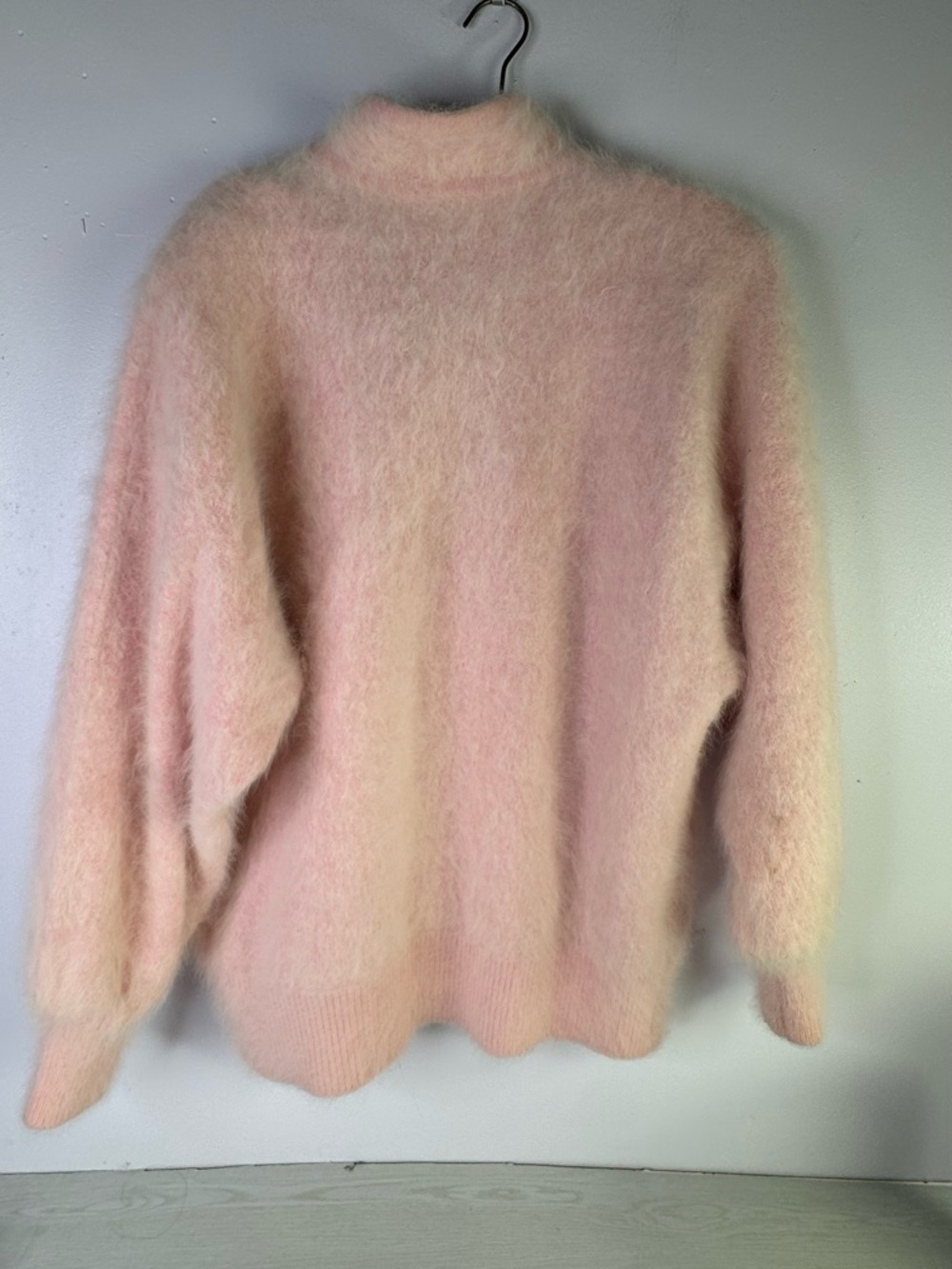 Stillman Studios Angora Cardigan Sweater Jacket large Pink VINTAGE - Picture 7 of 10